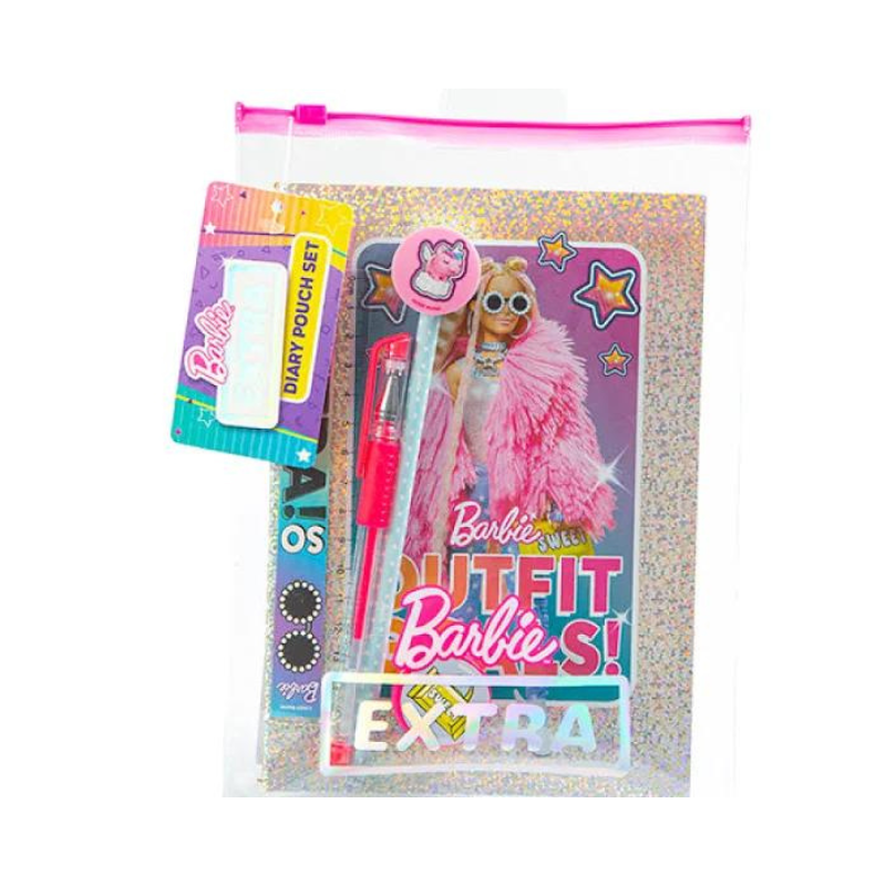 Mattel Barbie Extra Diary Pouch Set