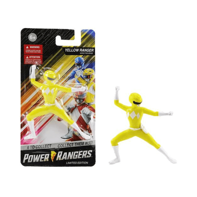 Yellow Power Rangers Mini Figure