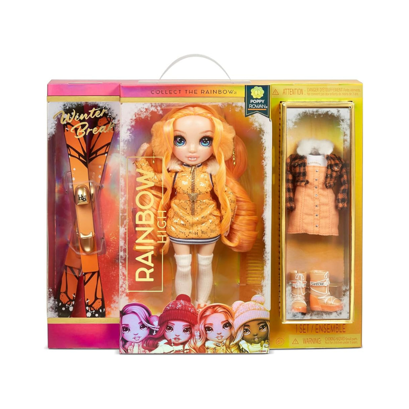 Rainbow High Fashion Winter Doll - Poppy Rowan