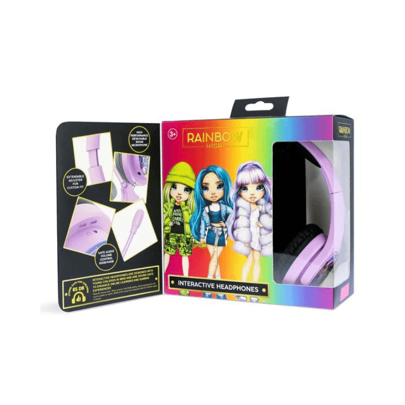 Rainbow High Interactive Headphones With Detachable Microphone