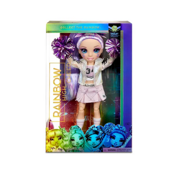 Rainbow High Cheer Doll - Violet Willow