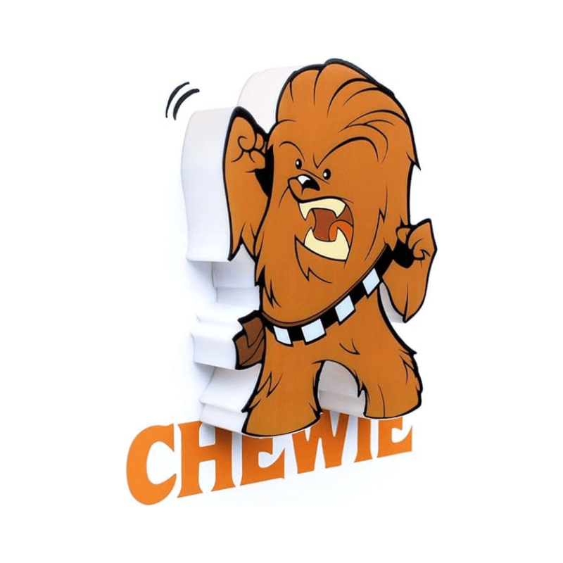 Star Wars Chewbacca 3D Deco LED Wall Light