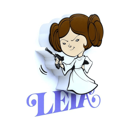 Star Wars Princess Leia 3D Deco LED Wall Light