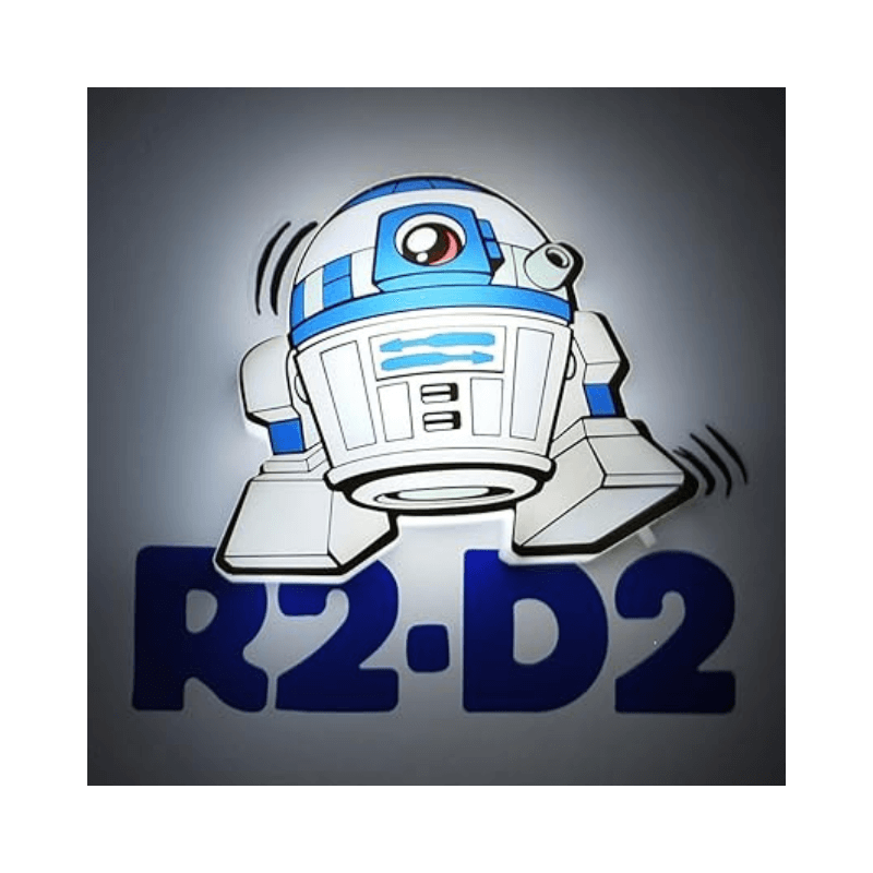 Star Wars R2-D2 3D Deco LED Wall Light