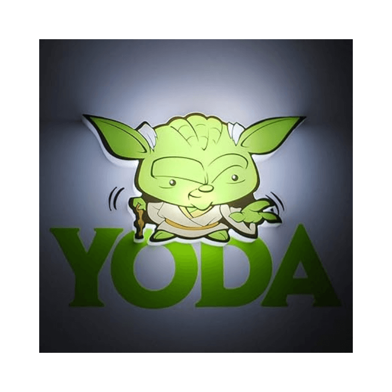 Star Wars Yoda 3D Deco LED Wall Light