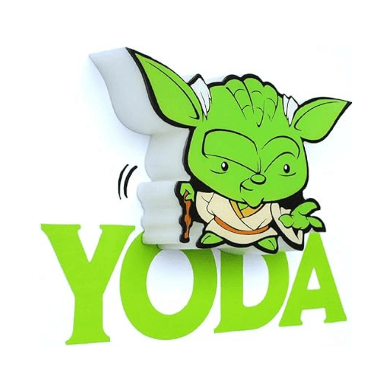 Star Wars Yoda 3D Deco LED Wall Light