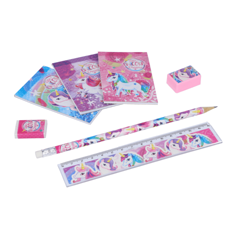 Stationery Set Unicorn Theme