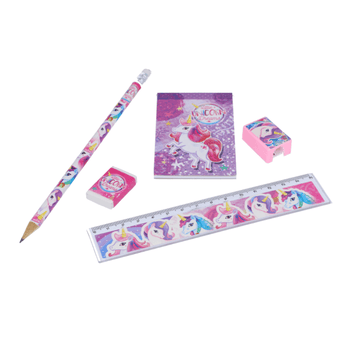 Stationery Set Unicorn Theme