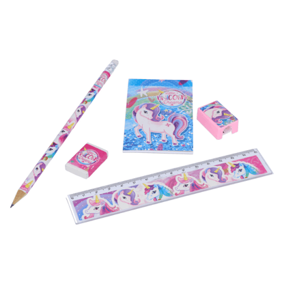 Stationery Set Unicorn Theme