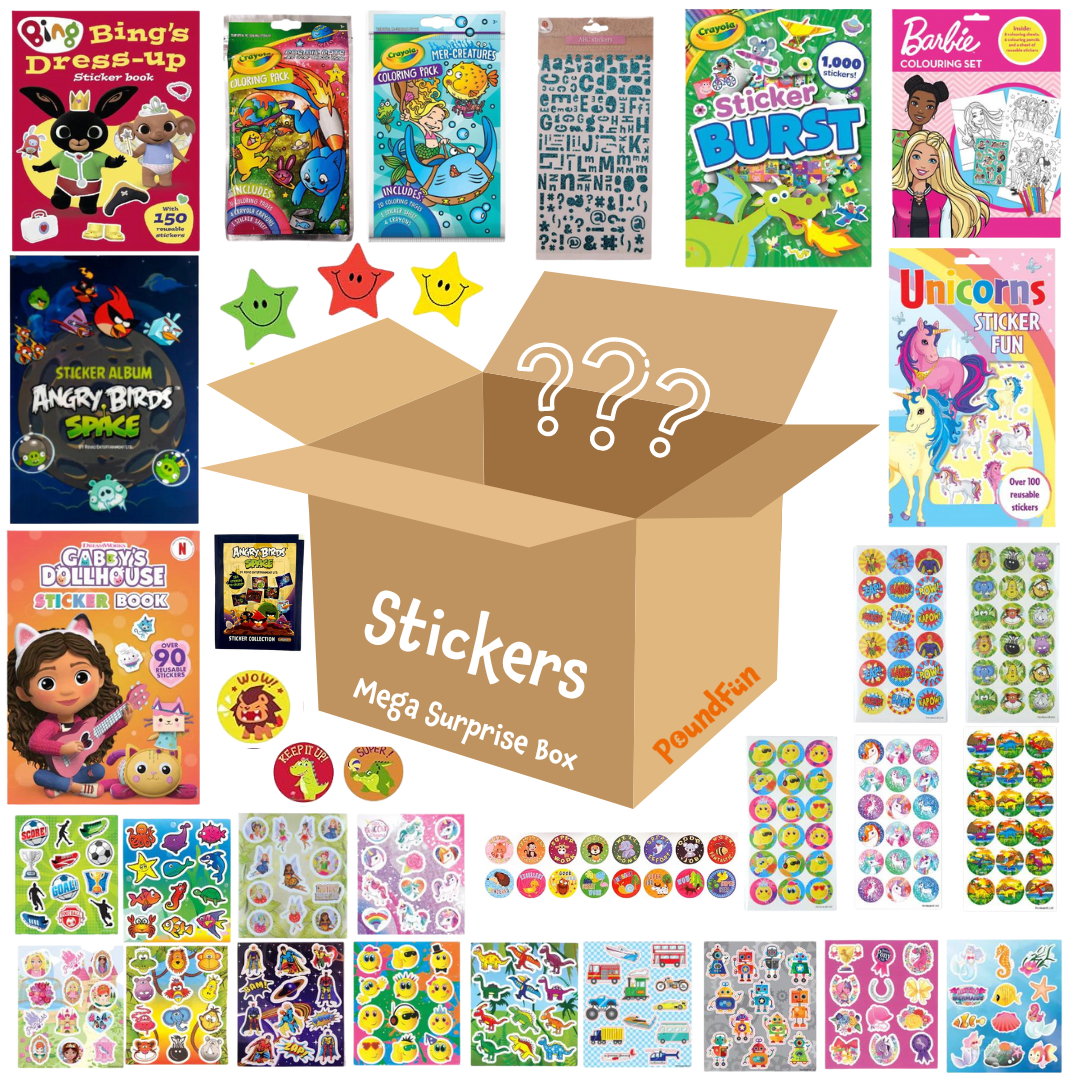 Stickers Mega Surprise Box