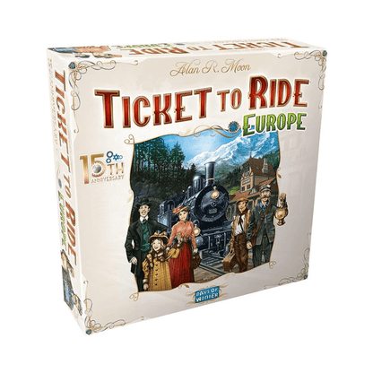 Ticket Ride To Europe 15th Anniversary Collectors Edition Board Game