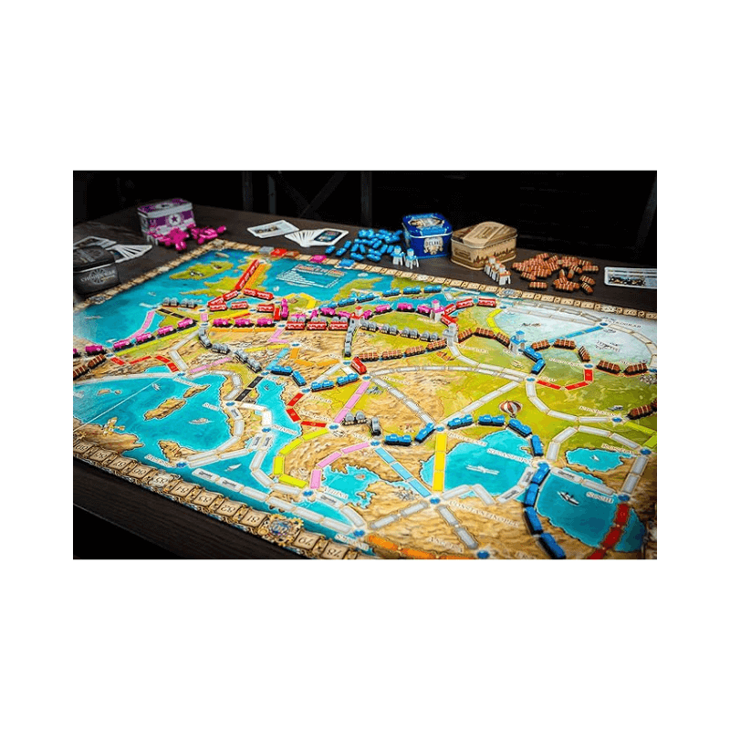 Ticket Ride To Europe 15th Anniversary Collectors Edition Board Game