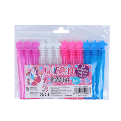 Unicorn Bubble Party Tubes