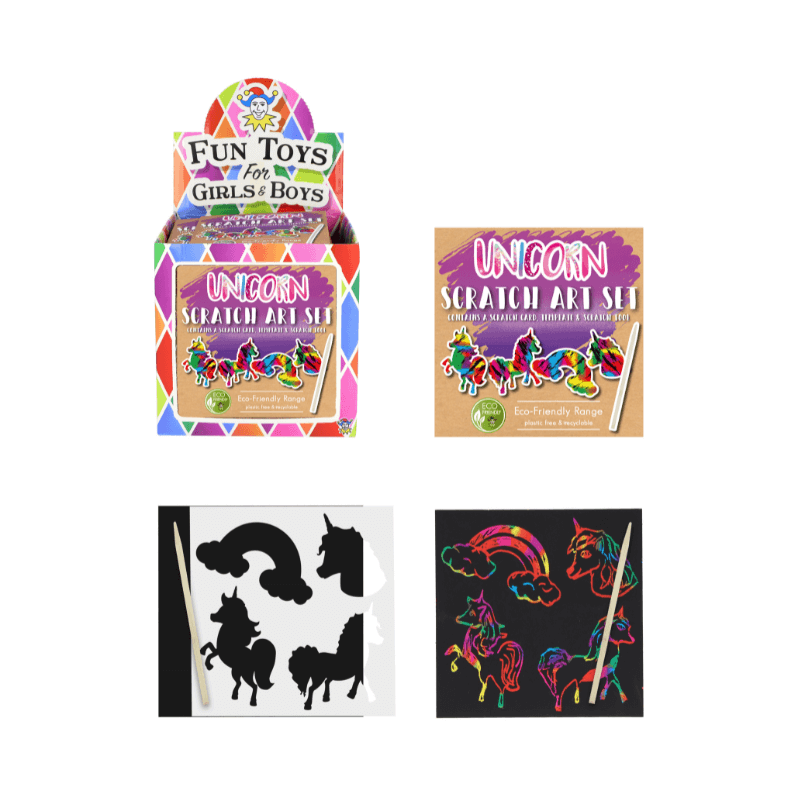 Unicorn Scratch Art Set