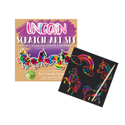 Unicorn Scratch Art Set