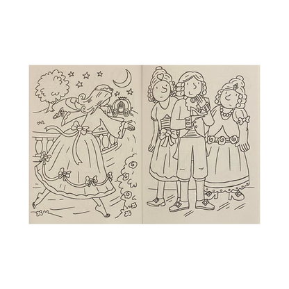 Cinderella Colouring Book