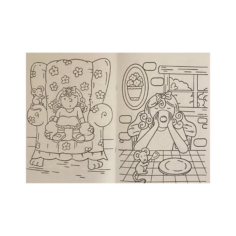 Goldilocks and the Three Bears Colouring Book