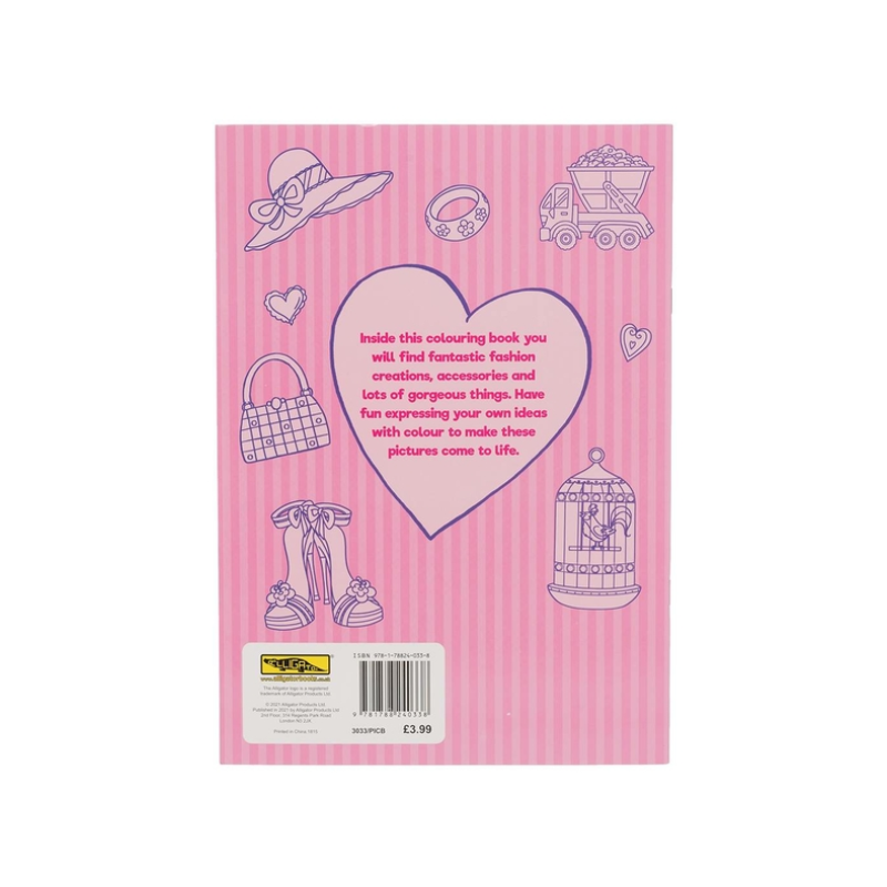 The Fantastic Pink Colouring Book