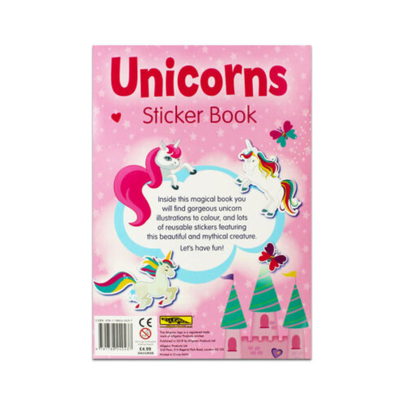 Unicorns Sticker Book