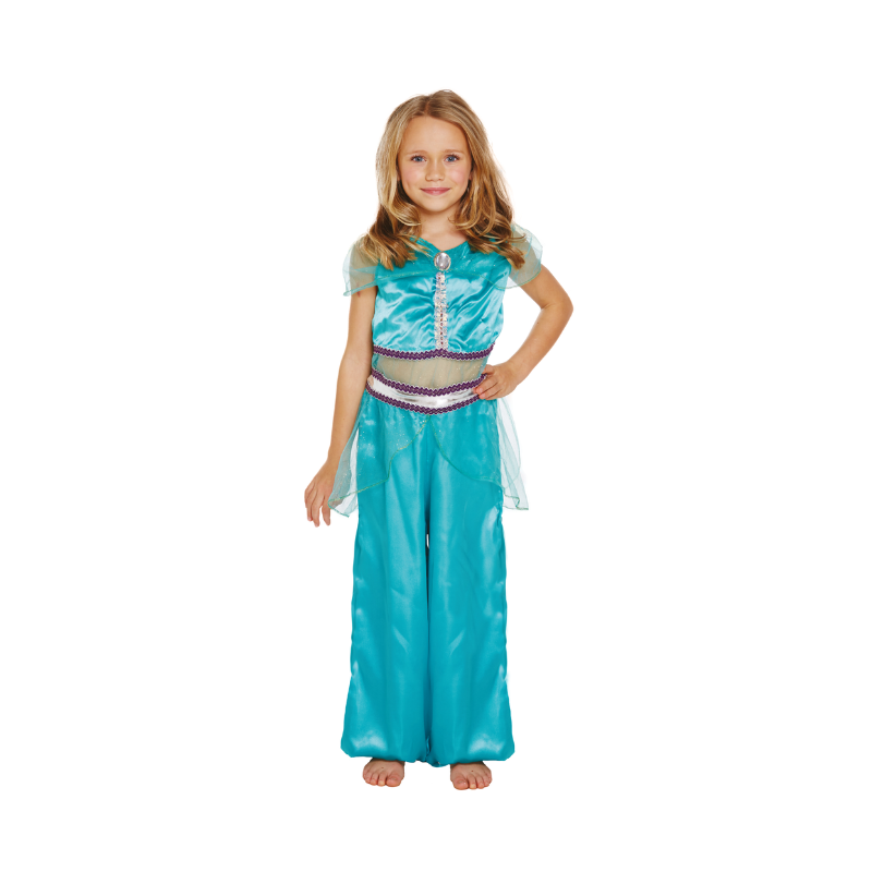 Princess Jasmine Inspired Fancy Dress Costume Age 4-6