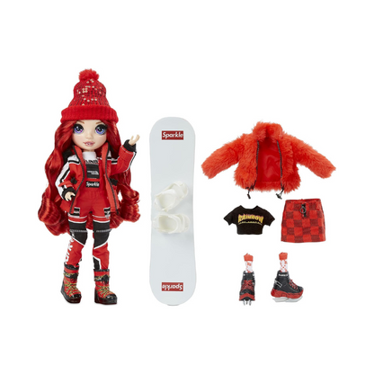 Rainbow High Fashion Winter Doll - Ruby Anderson