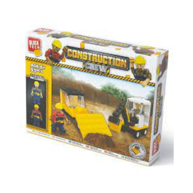 Block Tech Construction Crew 93pcs Set