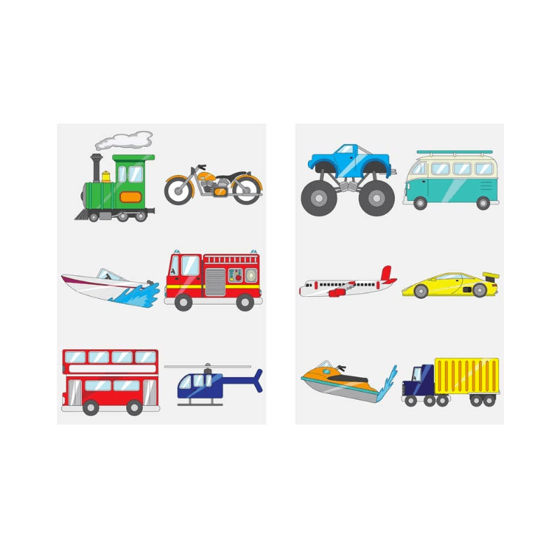 Fun Mini Vehicles Tattoos