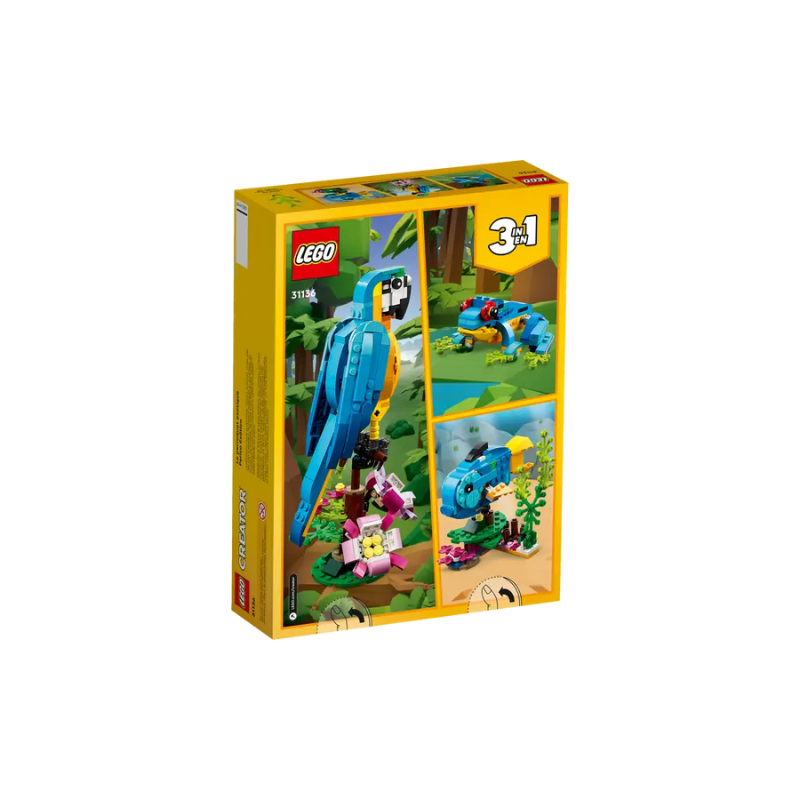 LEGO Creator 31136 Exotic Parrott  (3in1)