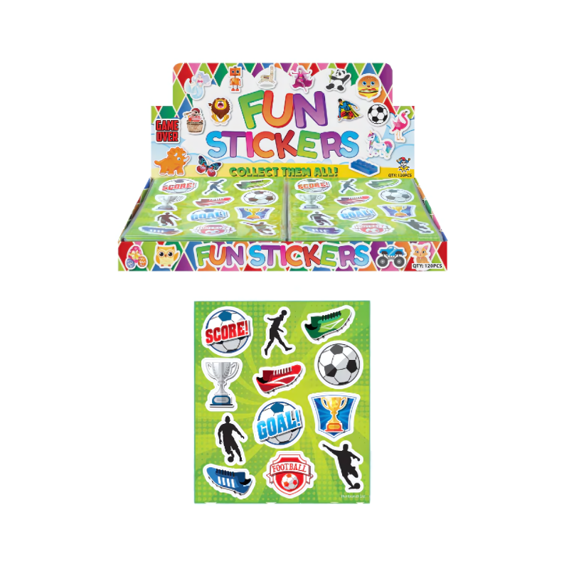 Fun Football Stickers