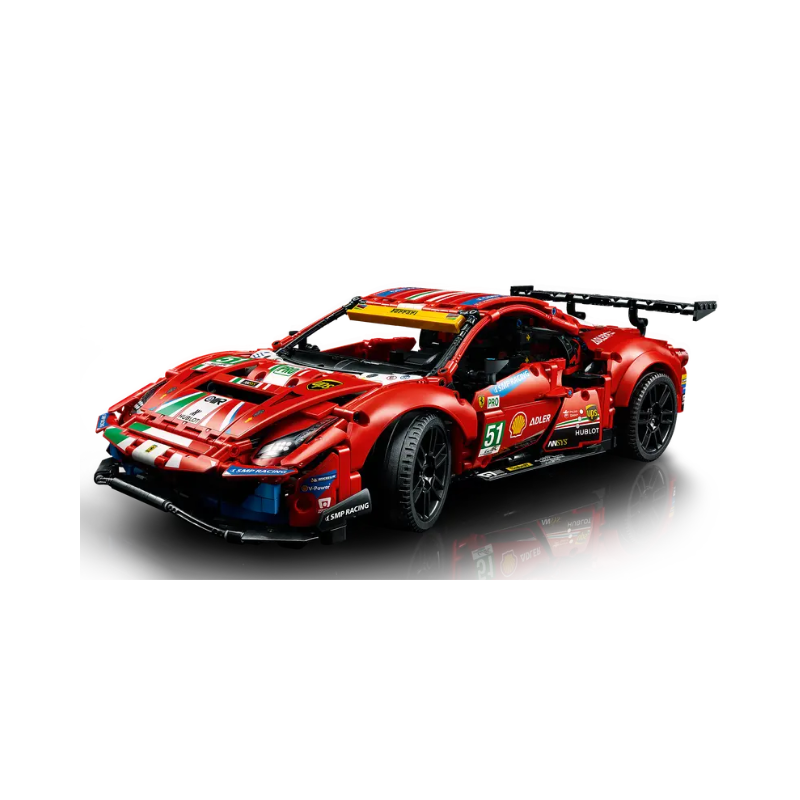 LEGO Technic 42125 Ferrari 488 GTE (AF Corse #51)