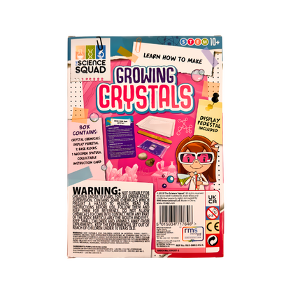 The Science Squad Crystal Growing Kit - Pink