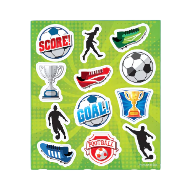 Fun Football Stickers