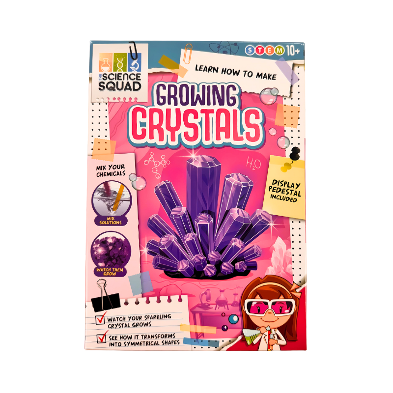 The Science Squad Crystal Growing Kit - Purple