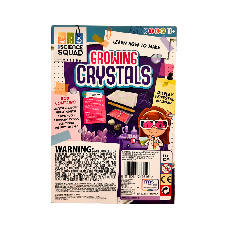 The Science Squad Crystal Growing Kit - Purple