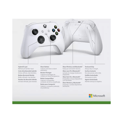 Xbox Wireless Controller- Robot White