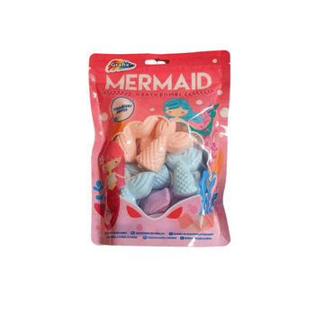 Strawberry Scented Mermaid Bath Bombs