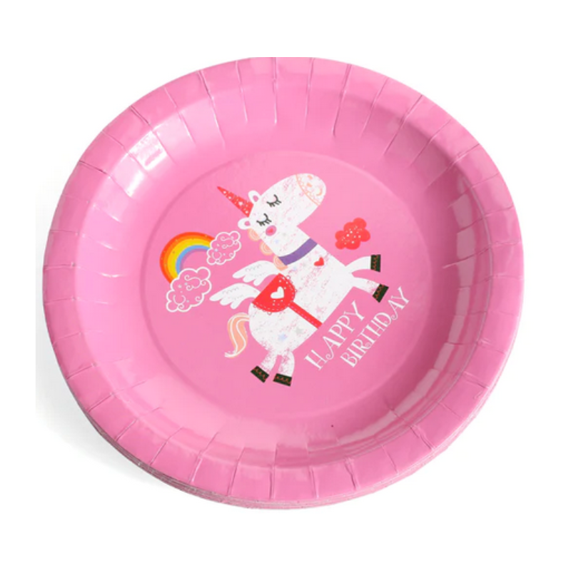 Unicorn Party Plates