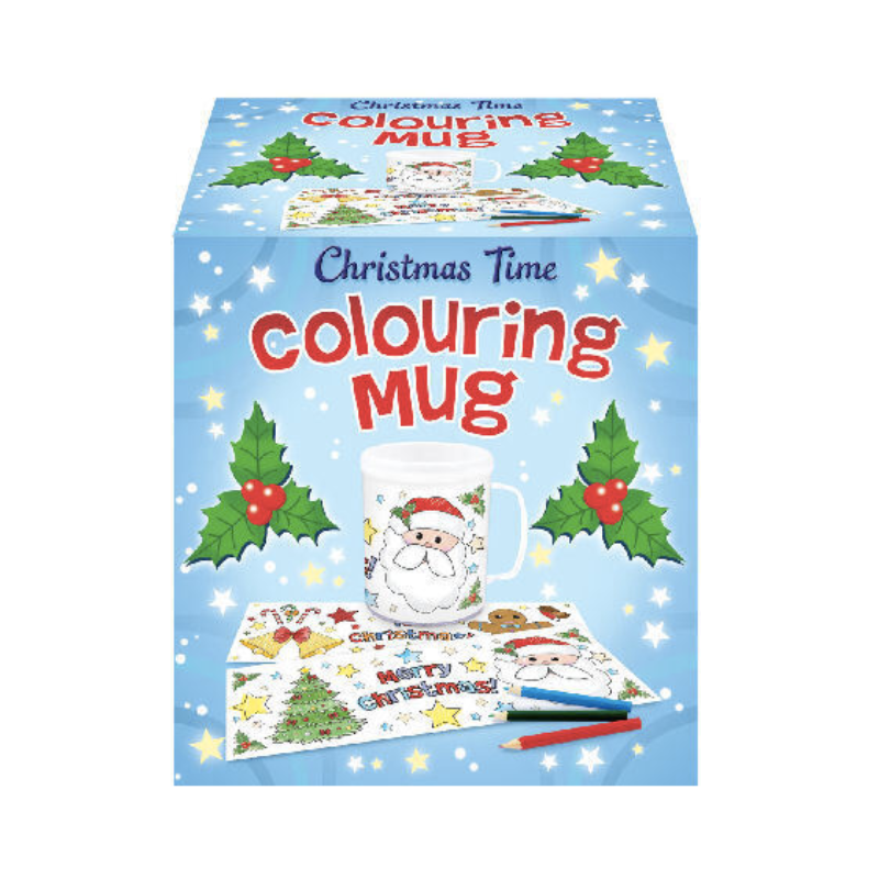 Christmas Colouring Mug