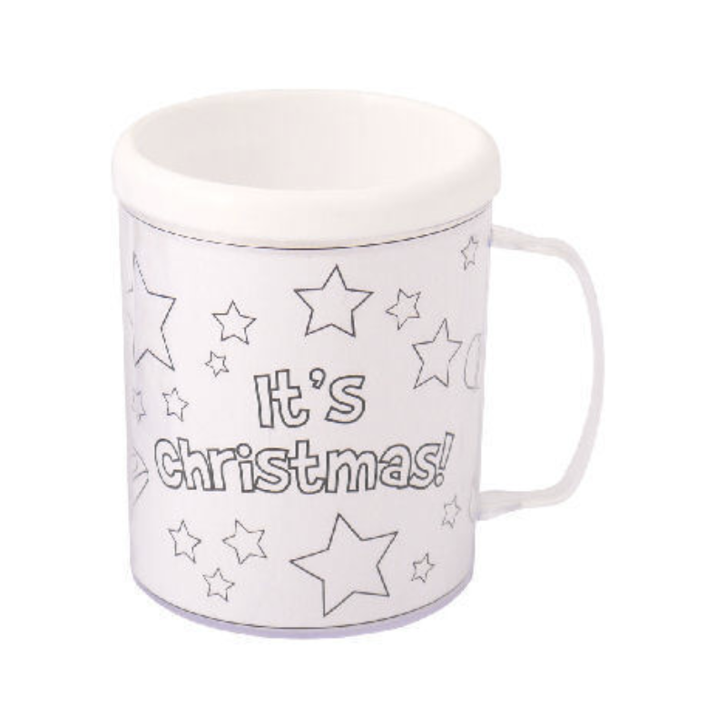 Christmas Colouring Mug