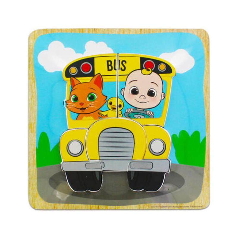 Cocomelon 3D Bus Wooden Puzzle