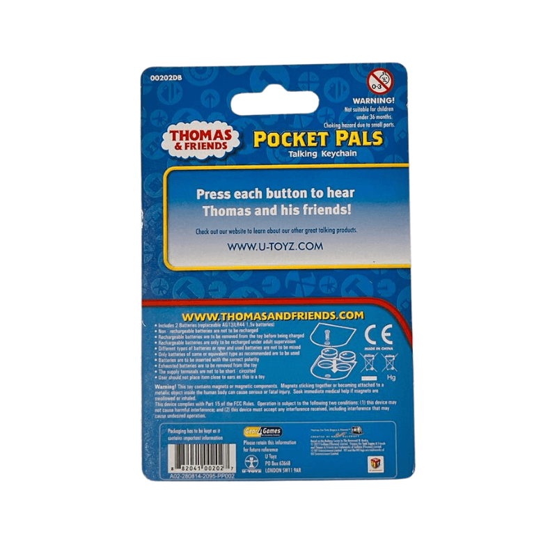 Thomas and Friends Pocket Pals Talking Key chain