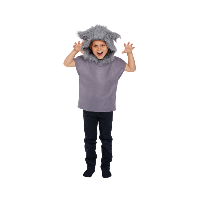 Wolf Fancy Dress Costume Age 4-6