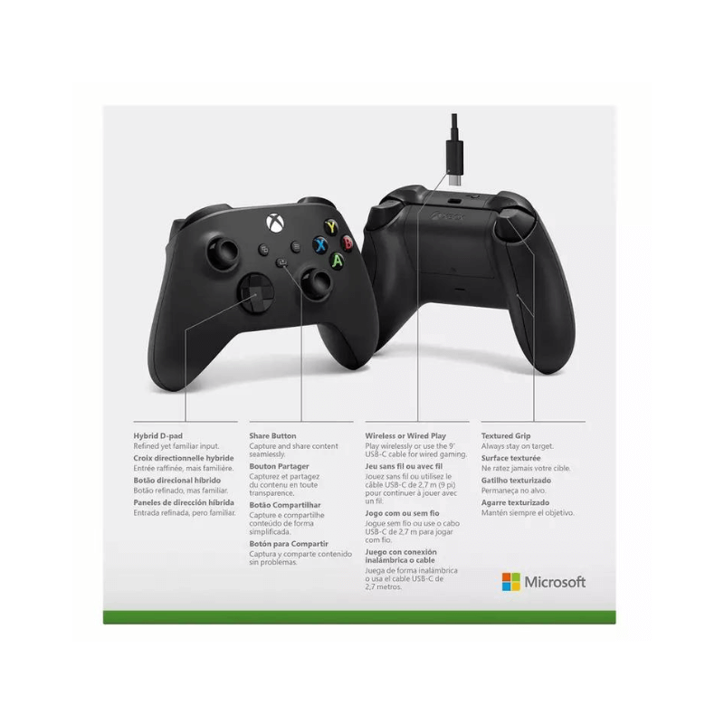 Xbox Wireless Controller- Black 