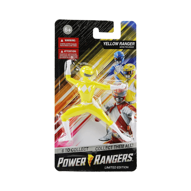 Yellow Power Rangers Mini Figure