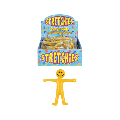 Yellow Stretch Smile Man