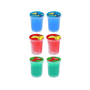 Dinosaur Slime Tub 6 Pack