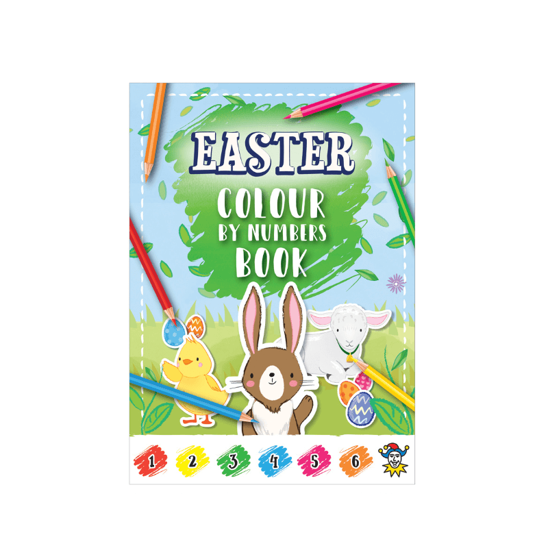 Easter Colour By Numbers Book