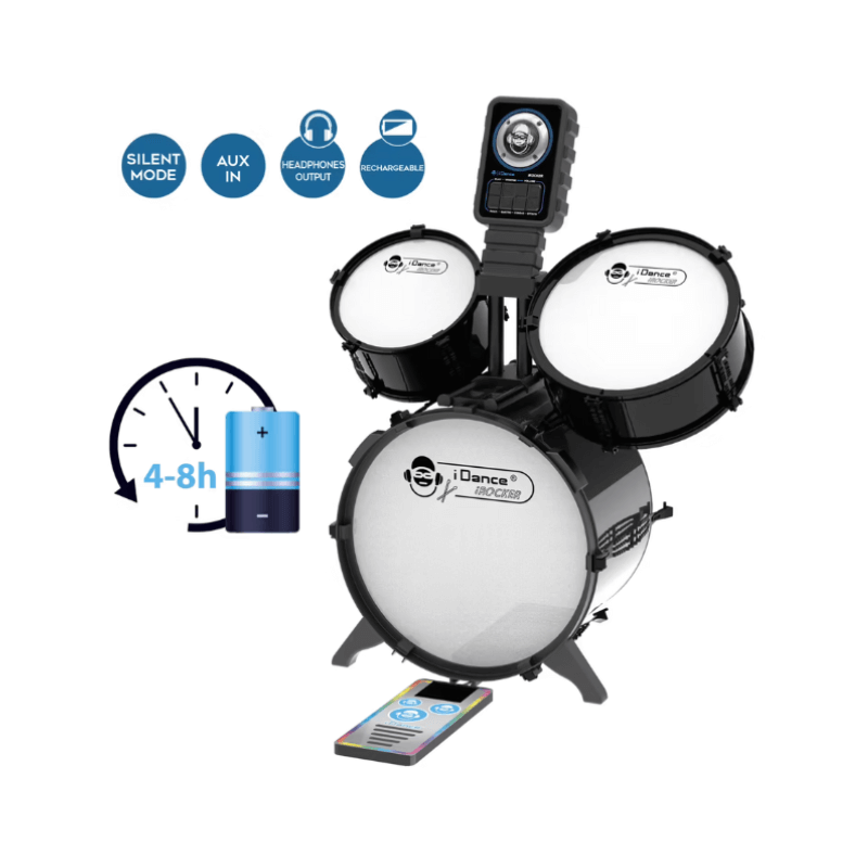 iDance iRocker Electronic Drum Kit Set