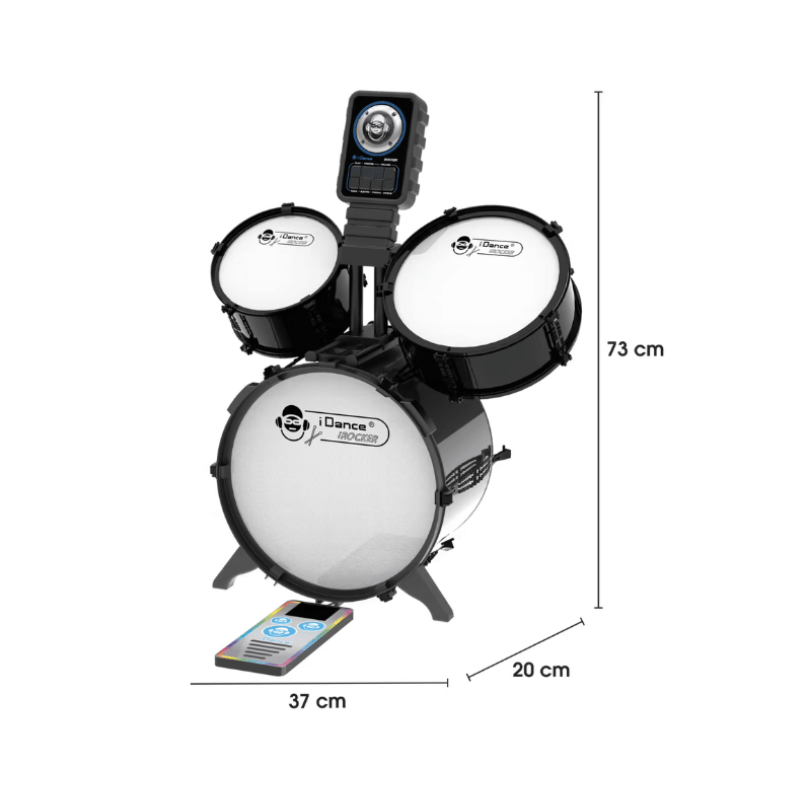 iDance iRocker Electronic Drum Kit Set