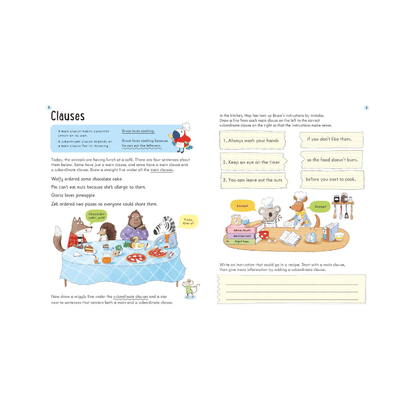 Usborne Workbook's Grammar & Punctuation 6-7